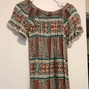 [ marabelle] off the shoulder cover up / dress